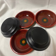 丸型茶托 コースター 受け皿 5枚セット の画像
