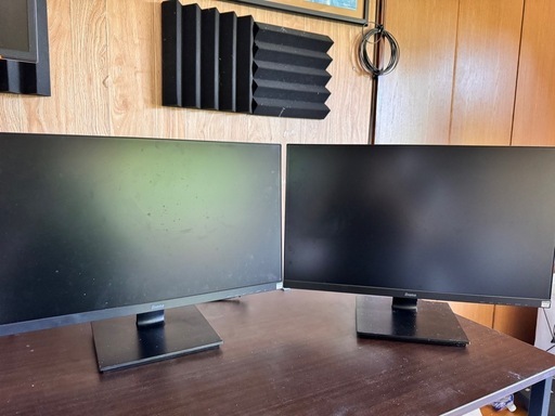 iiyama 24.5ゲーミングモニター 75Hz 1ms 2枚セット