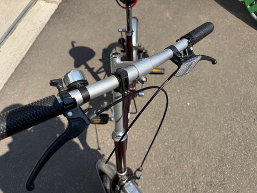 (EP) 折りたたみ自転車 Classic Mimugo  16インチ パープル系 MG-CM16 変速なし 中古品 ③