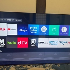 Hisense４K   58V型テレビの画像
