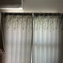 ニトリ　遮光3級・遮熱カーテン✨🪴の画像