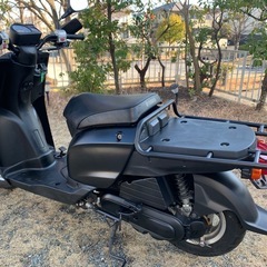 ヤマハ　ギア　② ua08j 艶消し黒色　原付きバイク　50ccの画像