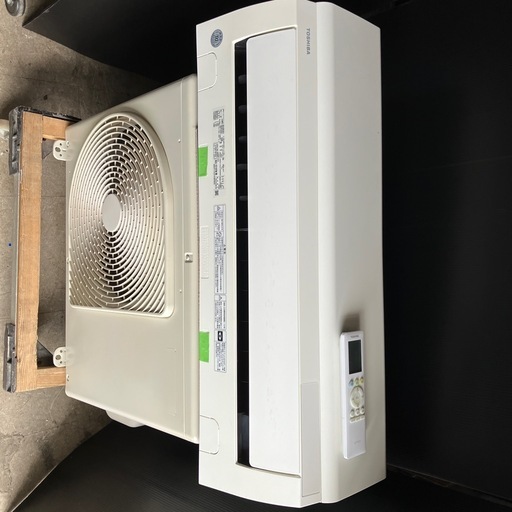 取付込、保証付、東芝2020年2.2KW6畳 (アルちゃん) 佐賀の季節、空調
