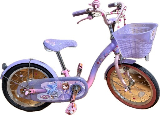 16インチ自転車ソフィア（ヘルメット付） (MK) 恵那の自転車の中古