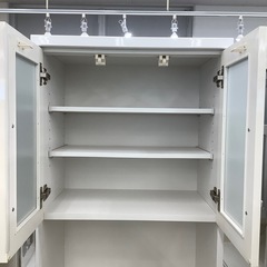 【来店いただける方限定】2枚扉レンジボード【トレファク摂津店】の画像