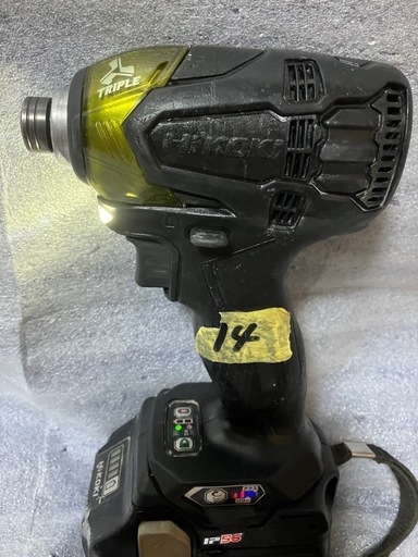 ハイコーキ18vインパクトドライバWH18DDL2中古品、本体のみ