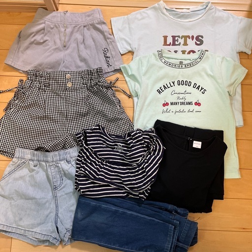 子供服120〜130 8点まとめ売り (みうら) 福島のキッズ用品《子供服》の