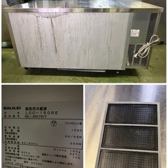 2020年  フクシマガリレイテーブル形冷蔵庫1500x600x800の画像