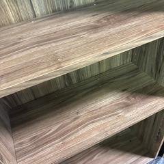 【ジャングル深井店】棚 茶 ブラウン 収納家具 リビング家具 堺市 深井【FU957】の画像