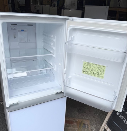 札幌市内配送可 美品 20年製 SHARP シャープ 137L 2ドア冷蔵庫 SJ
