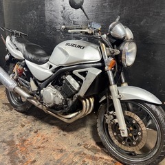 ★支払い総額13.0万円★関東圏内即日配送可能！スズキ　GSX250FX(バリオスⅡ) ZR250C 不動レストアベース！ スロットル、ブレーキ固着無し！水冷４気筒！の画像