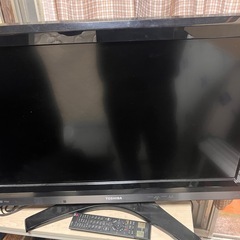液晶テレビTOSHIBA2010年32型リモコン・B-CAS付きの画像