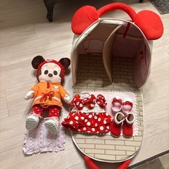 マザーガーデン×ミニーマウス　着せ替え人形ハウスセットの画像