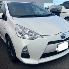 アクア　人気のパール　美車　早い者勝ちの画像