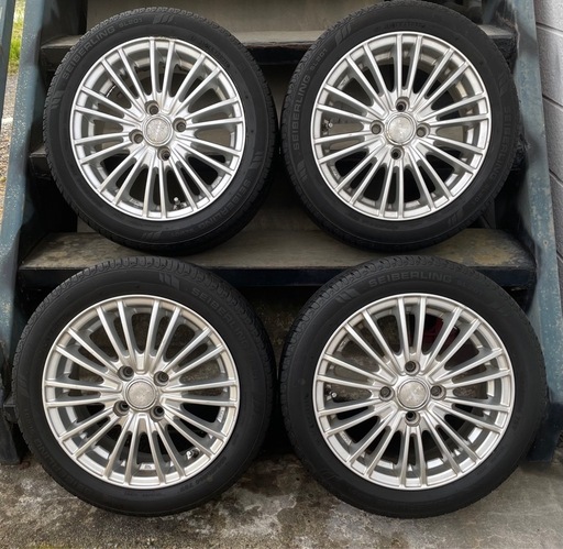 14インチ アルミホイール 夏タイヤ165/55R14 4本
