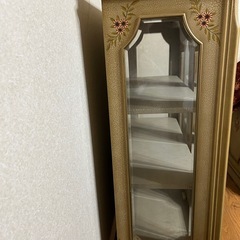キャビネット 棚 収納 ロココ調 アンティーク ヴィンテージ レトロの画像