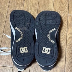 DC スニーカー ブラックの画像