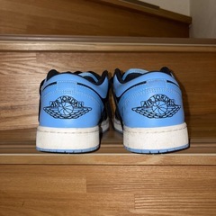 NIKE Air Jordan 1 Low ブルー　ブラック 28cmの画像