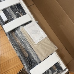 ベッドフレーム シングル 収納宮棚付き パイプベッド コンセント付きの画像