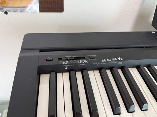 【GO-1777】YAMAHA ヤマハ 電子ピアノ P-45B 2019年製