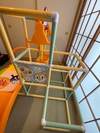 アンパンマン　ジャングルジム　うちの子天才　ブランコパークDX