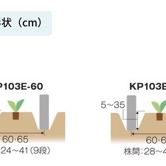 Kubota KP103E-60LX 半自動移植機　ベジータ　   約10か月の使用の画像