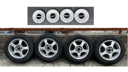 ノアヴォクシー等195/65R15タイヤアルミホイール４本セット
