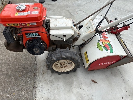 耕うん機 オーレック SF50 ピコ 6馬力 操作かんたん 動作OK 家庭菜園に♪