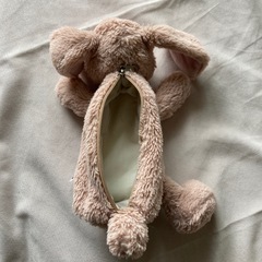 ぬいぐるみペンケース・ポーチ(うさぎ）
の画像