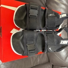 NIKE ナイキ キャニオンサンダル 25cm ブラックの画像