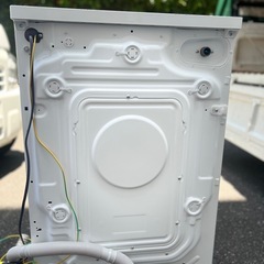 【東京・神奈川送料無料】2022年製 AQUA ドラム式洗濯乾燥機 8kg AQW-FV800Eの画像