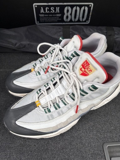 28 5cm NIKE AIR MAX 95 DC9412-400 ナイキ エア マックス ホワイト ナイキエアーマックスNike Air Max 95 ホワイト/グレー/ネイビー