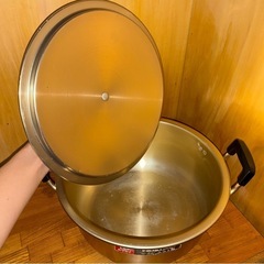 ホクセイ 両手鍋 アルミ鍋の画像