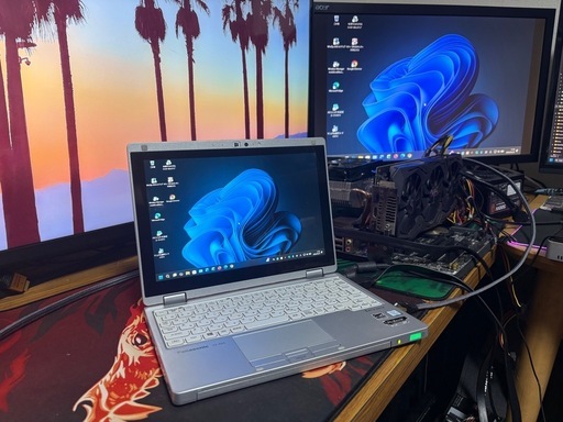 ノートパソコン Let's note RZ5 Windows11 m3-6Y30 メモリ4GB SSD128GB Office2021