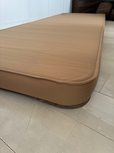 WAQ RELAXING CAMPMAT シングルサイズ　インフレーターマット　タン