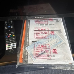 FUNAI49型4K液晶テレビの画像