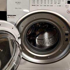 超特価💎【店頭展示品】2025年製ROROドラム式洗濯乾燥機　ヤマダ電気　配達無料！神奈川の画像