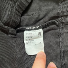 UNIQLOキッズロングパンツ110cmの画像