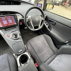 極美⭐︎車検9年2月⭐︎30後期プリウスG'z！ALPINEビッグXナビ フルセグTV HDMI Bluetooth バックモニター ETC 不具合無し！艶々綺麗です⭐︎の画像