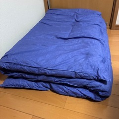 シングル掛け布団、敷布団、枕　まとめての画像