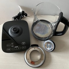IRIS OHYAMA ガラスケトル 1.5L 温度調節 保温 自動オフ の画像