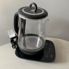 IRIS OHYAMA ガラスケトル 1.5L 温度調節 保温 自動オフ の画像