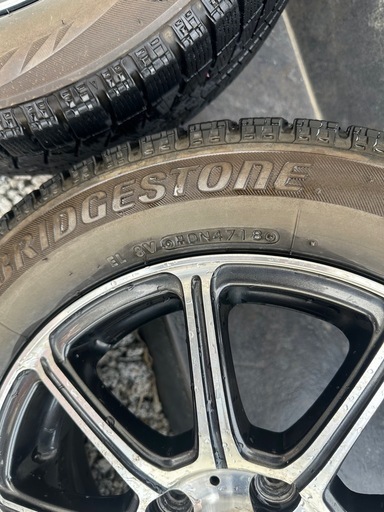 中古品 タイヤホイール 155/65R14 4.5J +43 4H 100 4本