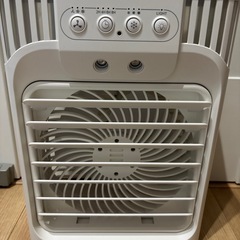 ミスト付き　扇風機　冷風機　USB　未使用　の画像
