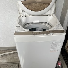 TOSHIBA洗濯機の画像
