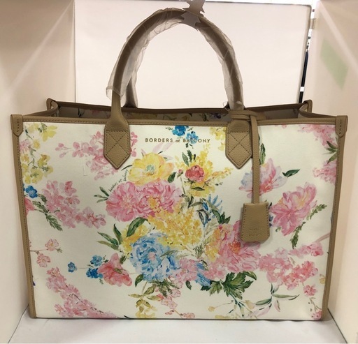 フォロワー限定割引有★【ジャングルジャングル岸和田店】バッグ Borders at Balcony トートバッグ　南大阪 岸和田市 貝
