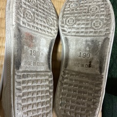 中古品　上履き　19cmの画像