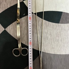 ③ ハサミ、ピンセット　中古の画像