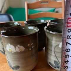 湯呑み5個セットの画像