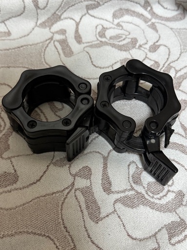 バーベルセット　 スターターパック / ラバーバーベルセット50kg / シャフト180cm・160cm 